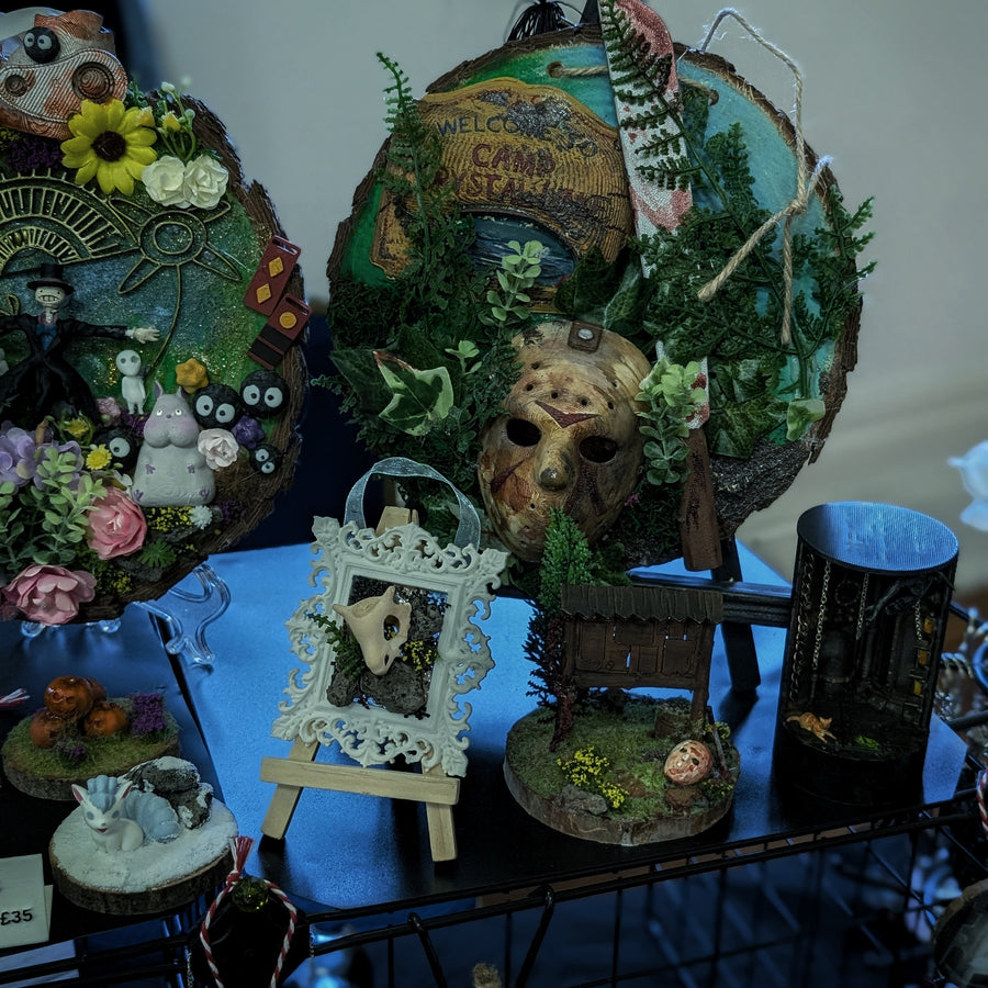 The brass casket